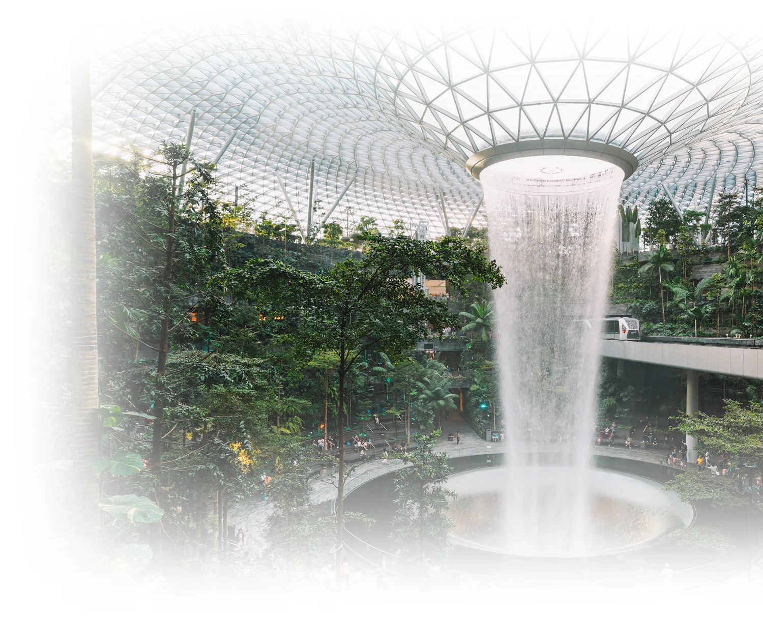 Thác nước Jewel Singapore